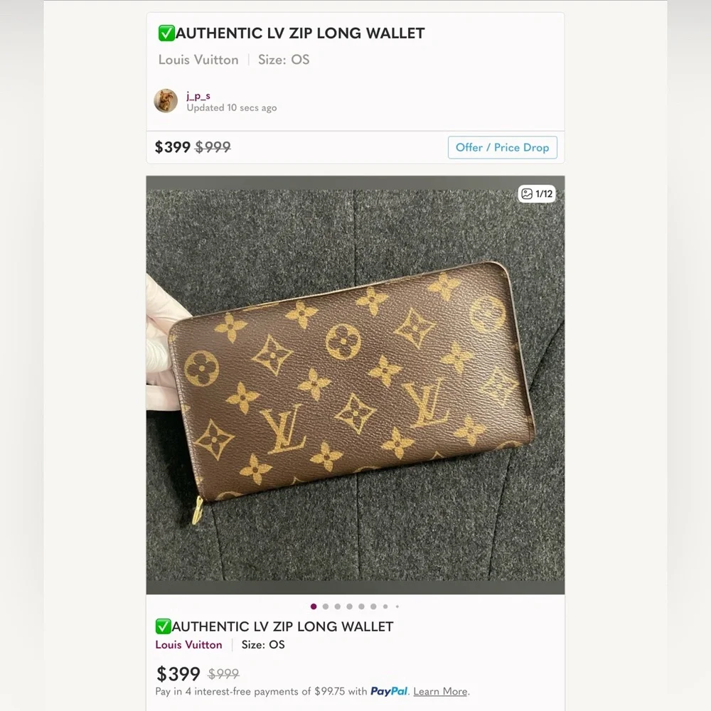 ✅LOUIS VUITTON GM BAG+WALLET BUNDLE DEAL AUTHENTIC - Picture 10 of 16